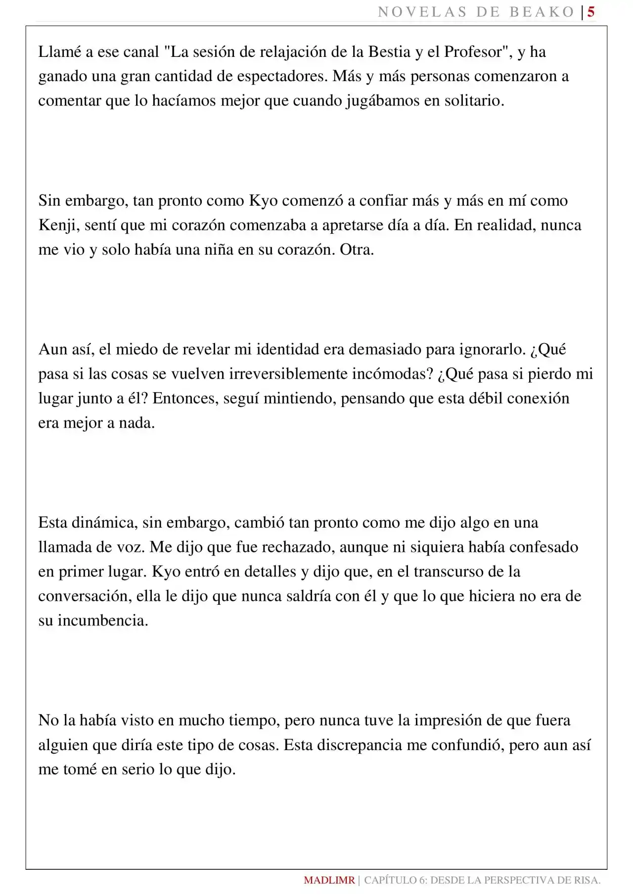 Mi Amiga De La Infancia Me Rechazó (Novela) - Capítulo 6 - Página 6 - LectorTMOo