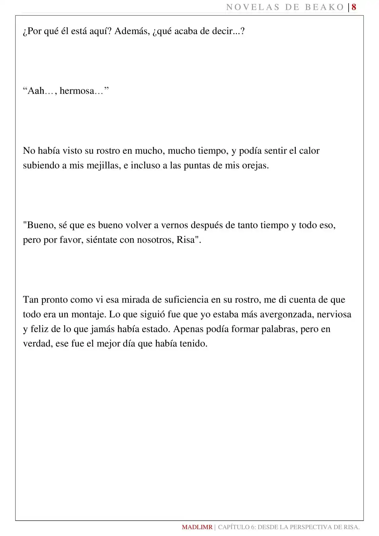 Mi Amiga De La Infancia Me Rechazó (Novela) - Capítulo 6 - Página 9 - LectorTMOo