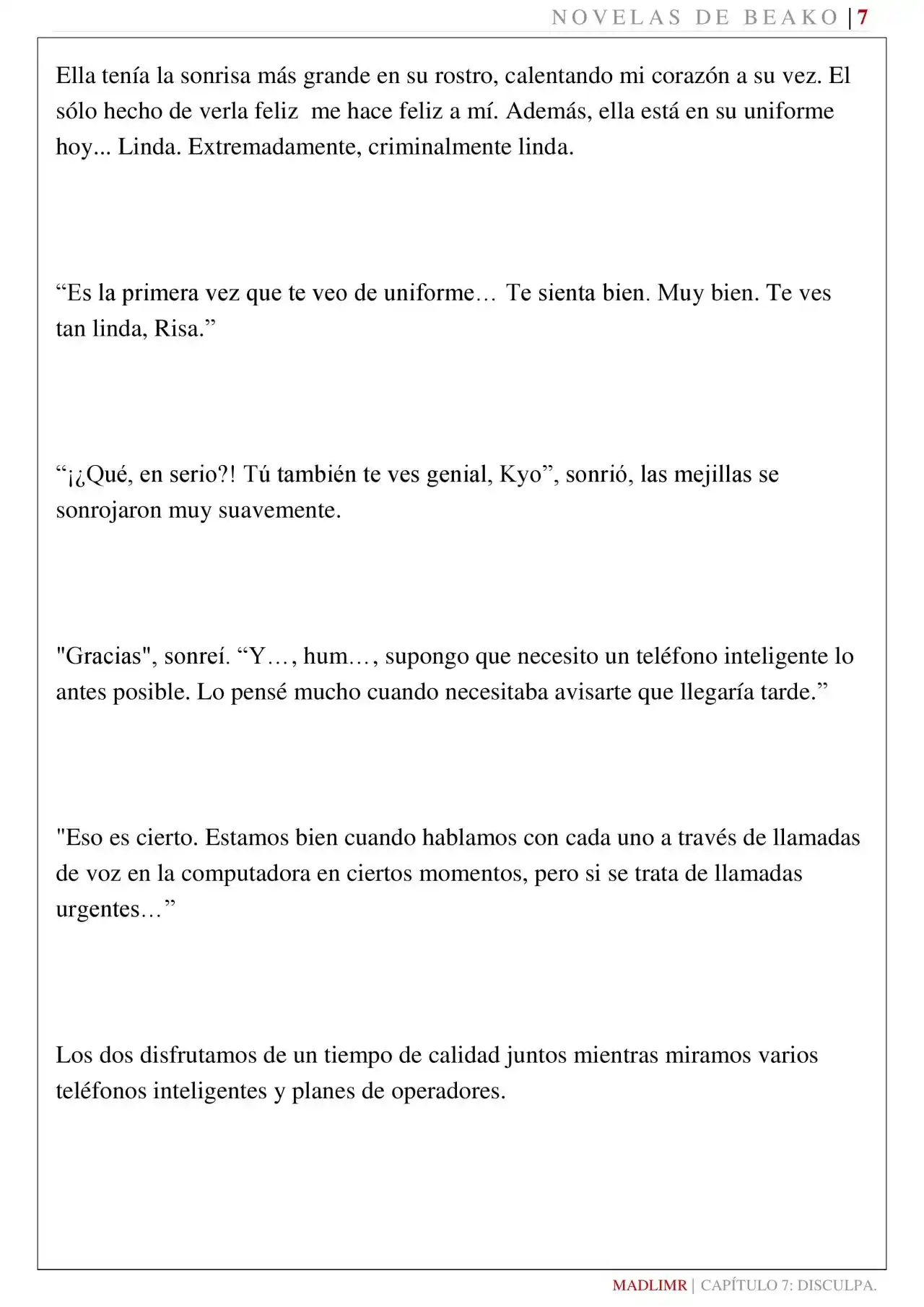 Mi Amiga De La Infancia Me Rechazó (Novela) - Capítulo 7 - Página 8 - LectorTMOo