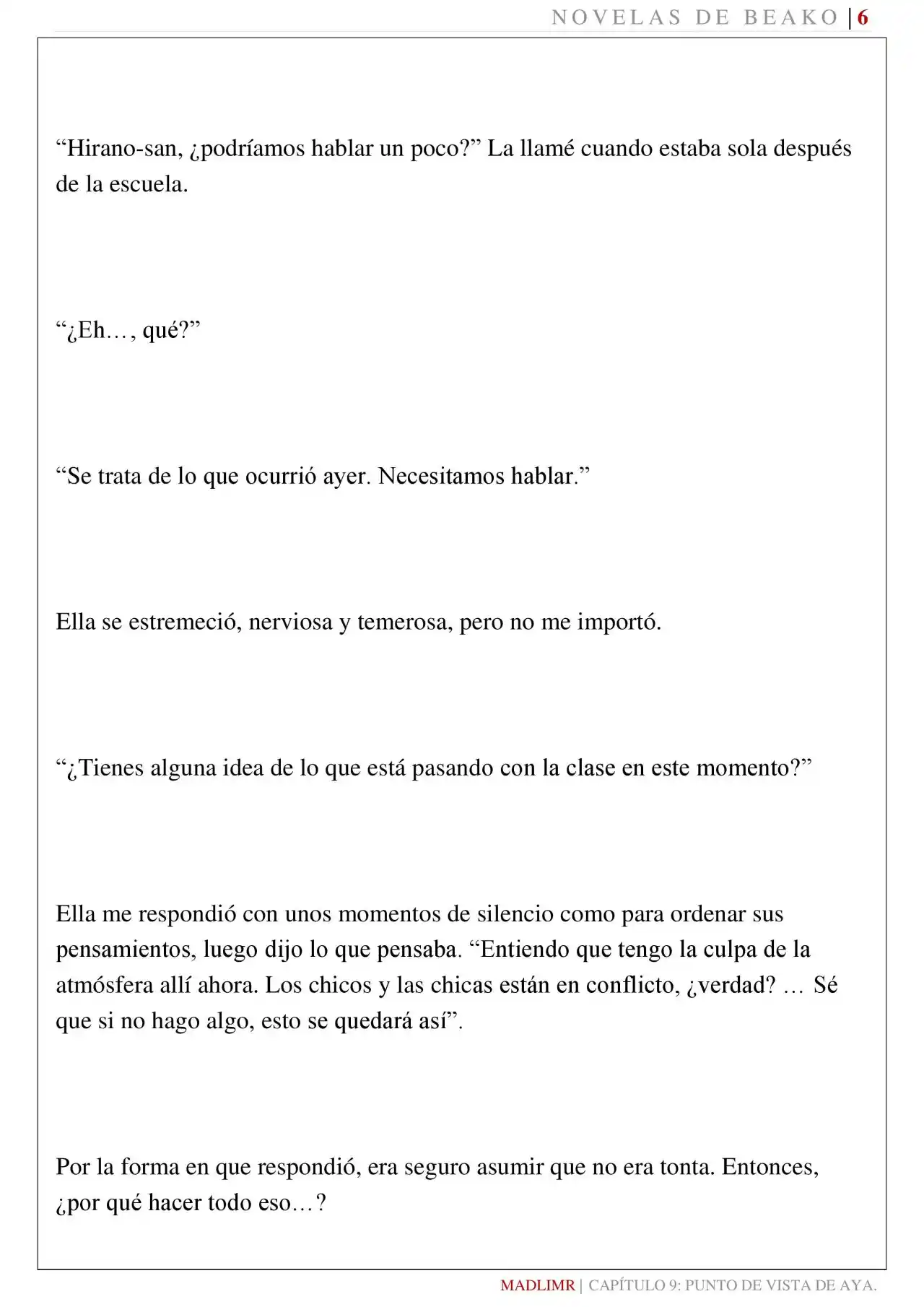 Mi Amiga De La Infancia Me Rechazó (Novela) - Capítulo 9 - Página 7 - LectorTMOo