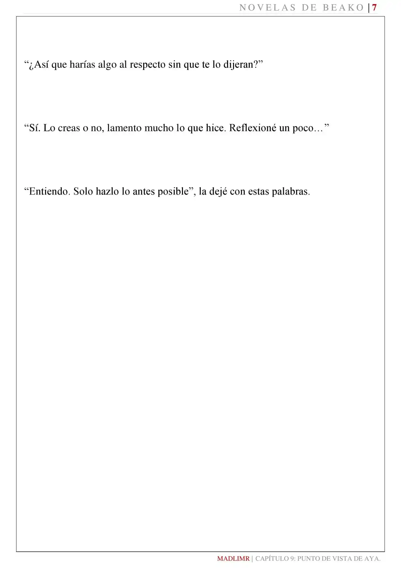 Mi Amiga De La Infancia Me Rechazó (Novela) - Capítulo 9 - Página 8 - LectorTMOo