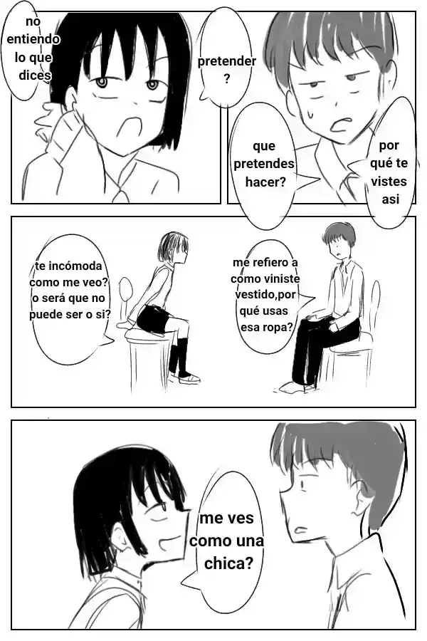 Mi Amigo Se Convirtió En Una Chica Luego De Ser Rechazado Varias Veces Aa - Capítulo 2 - Página 3 - LectorTMOo