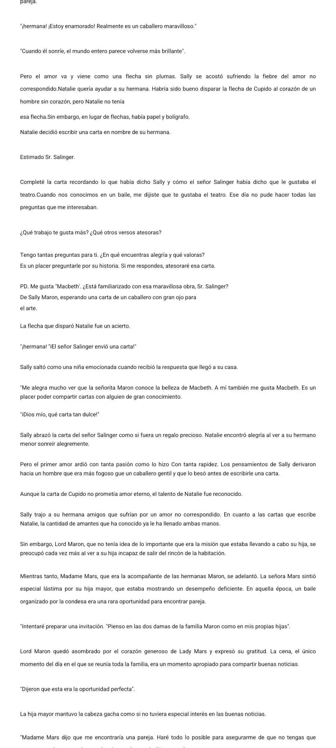 Mi Amor No Correspondido Eres Tu (Novela) - Capítulo 1 - Página 2 - LectorTMOo