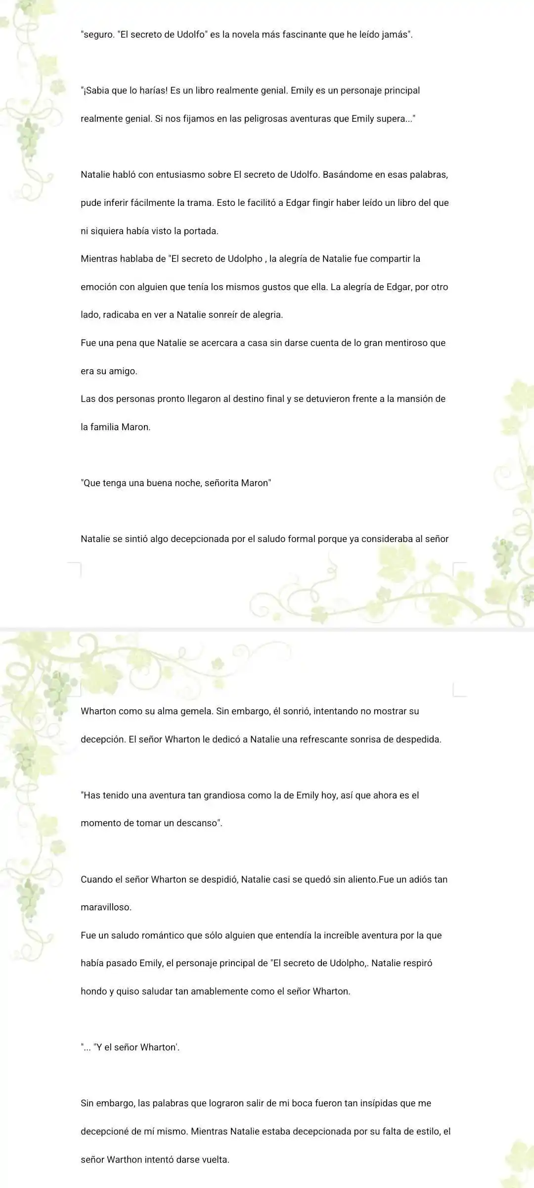 Mi Amor No Correspondido Eres Tu (Novela) - Capítulo 10 - Página 4 - LectorTMOo