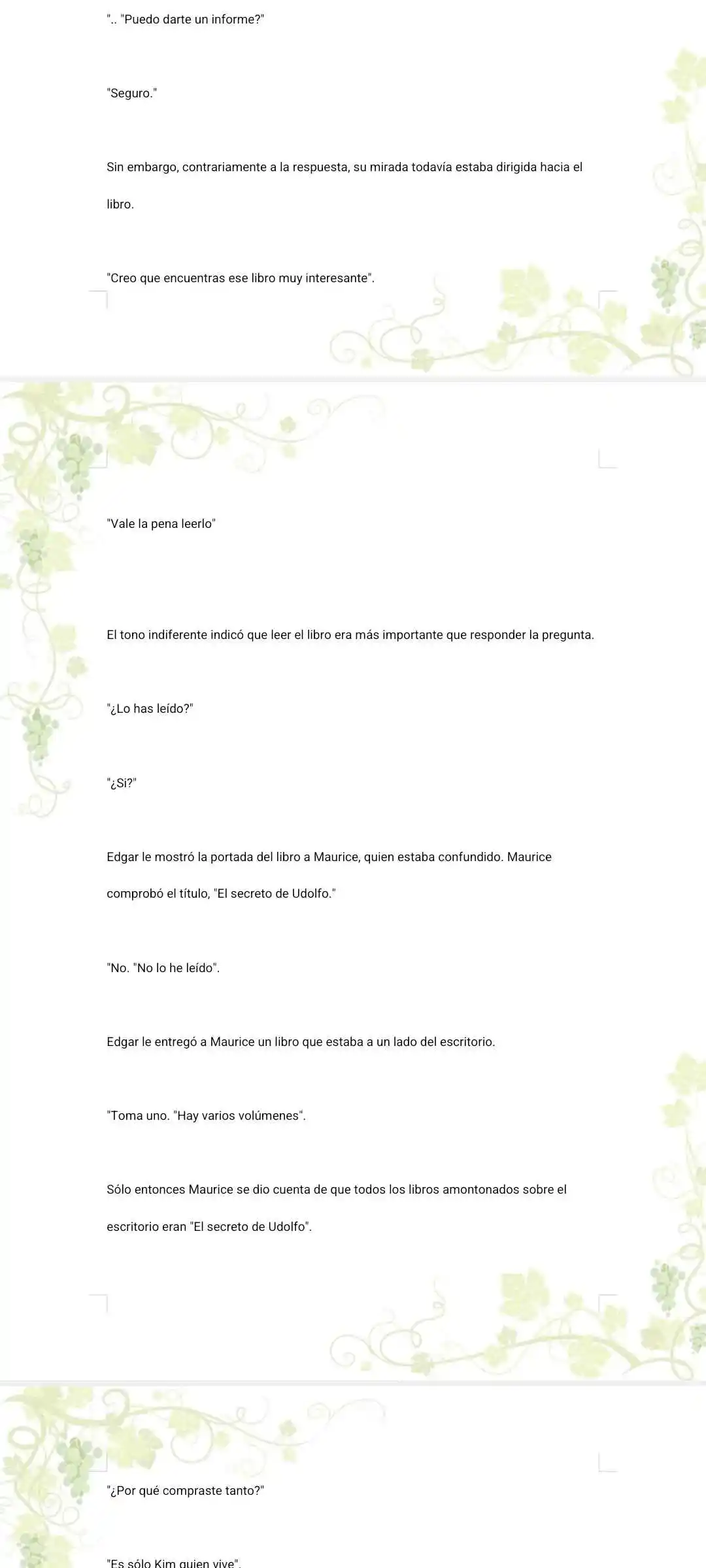 Mi Amor No Correspondido Eres Tu (Novela) - Capítulo 10 - Página 8 - LectorTMOo