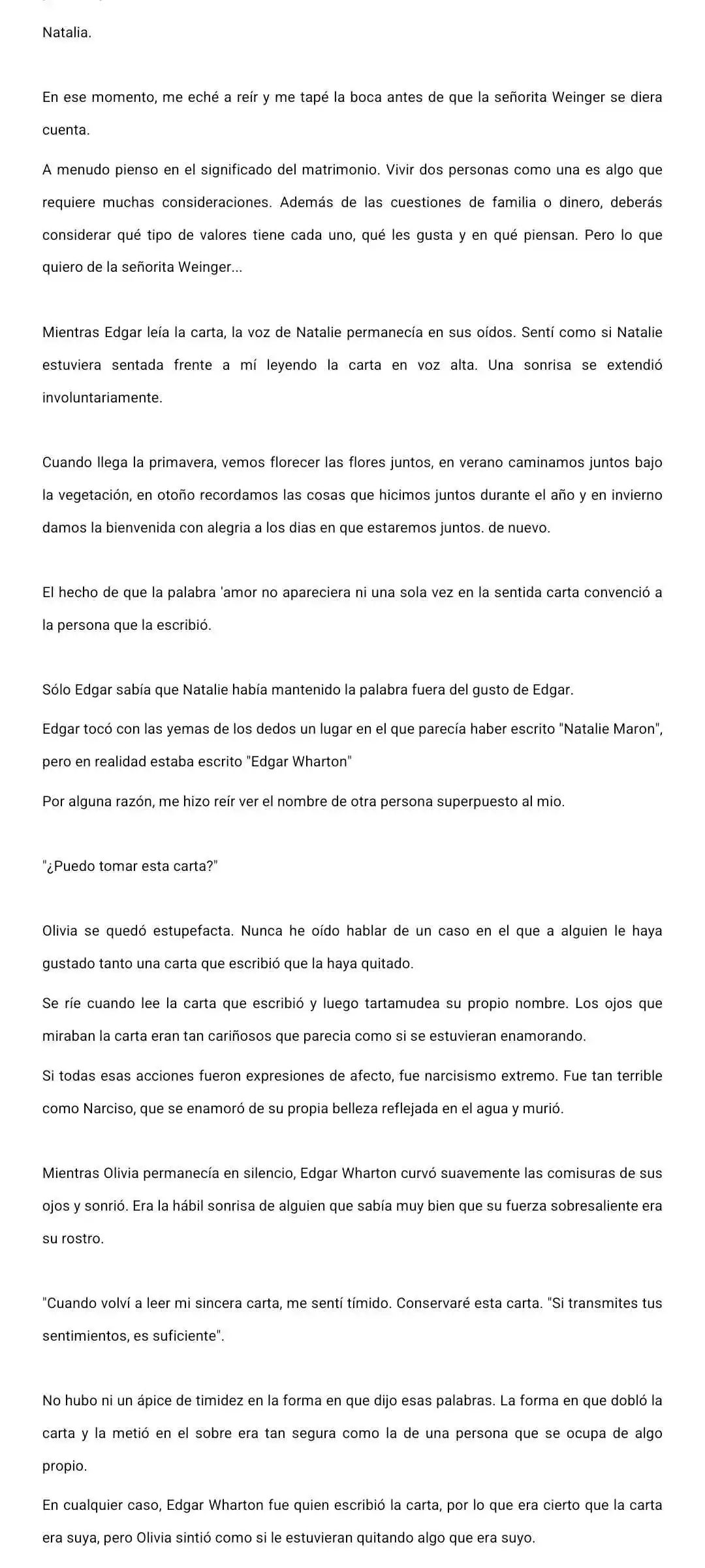 Mi Amor No Correspondido Eres Tu (Novela) - Capítulo 11 - Página 4 - LectorTMOo