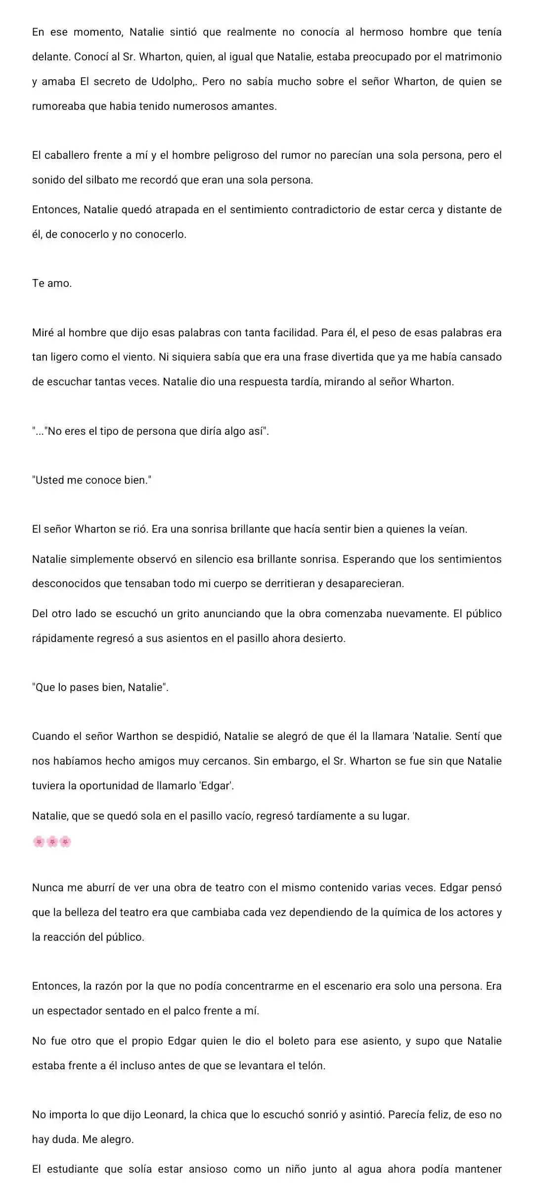 Mi Amor No Correspondido Eres Tu (Novela) - Capítulo 13 - Página 4 - LectorTMOo