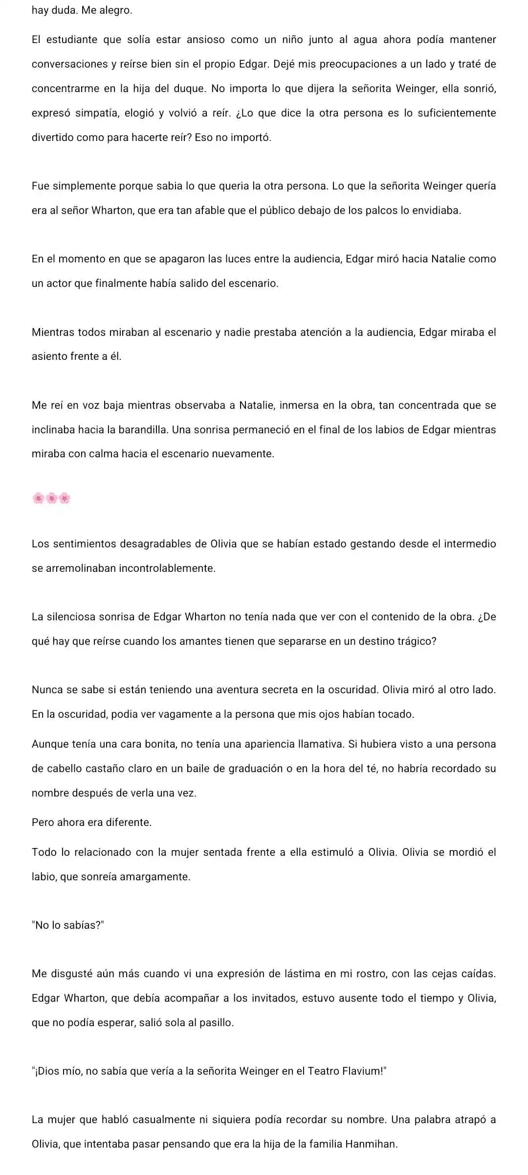 Mi Amor No Correspondido Eres Tu (Novela) - Capítulo 13 - Página 5 - LectorTMOo