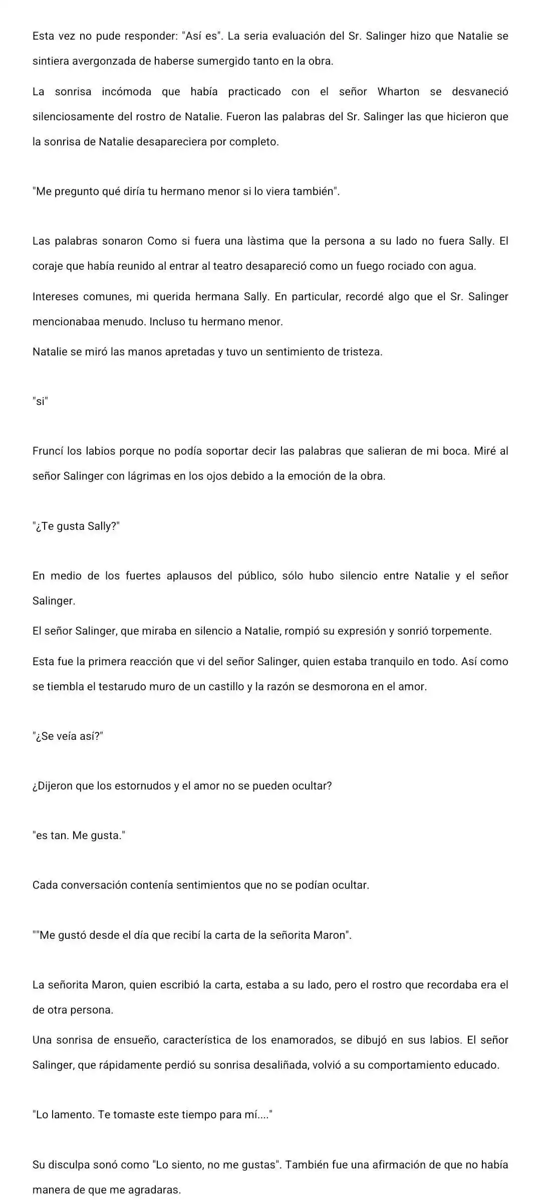 Mi Amor No Correspondido Eres Tu (Novela) - Capítulo 14 - Página 4 - LectorTMOo