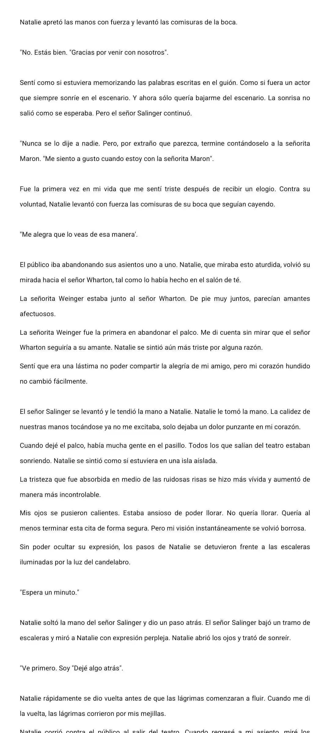 Mi Amor No Correspondido Eres Tu (Novela) - Capítulo 14 - Página 5 - LectorTMOo