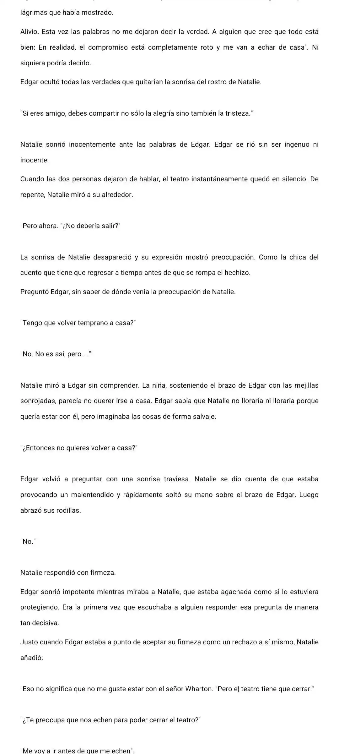 Mi Amor No Correspondido Eres Tu (Novela) - Capítulo 15 - Página 5 - LectorTMOo
