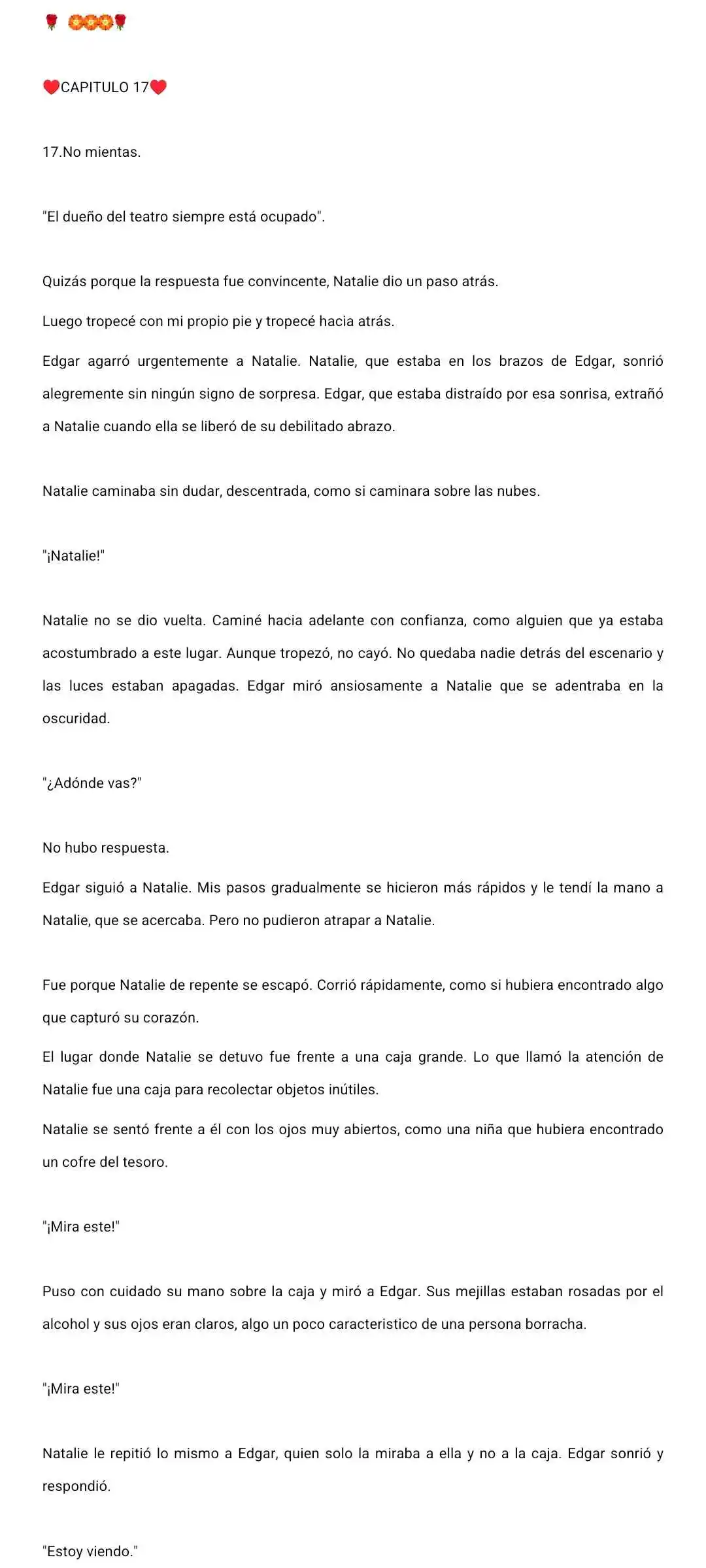 Mi Amor No Correspondido Eres Tu (Novela) - Capítulo 17 - Página 2 - LectorTMOo