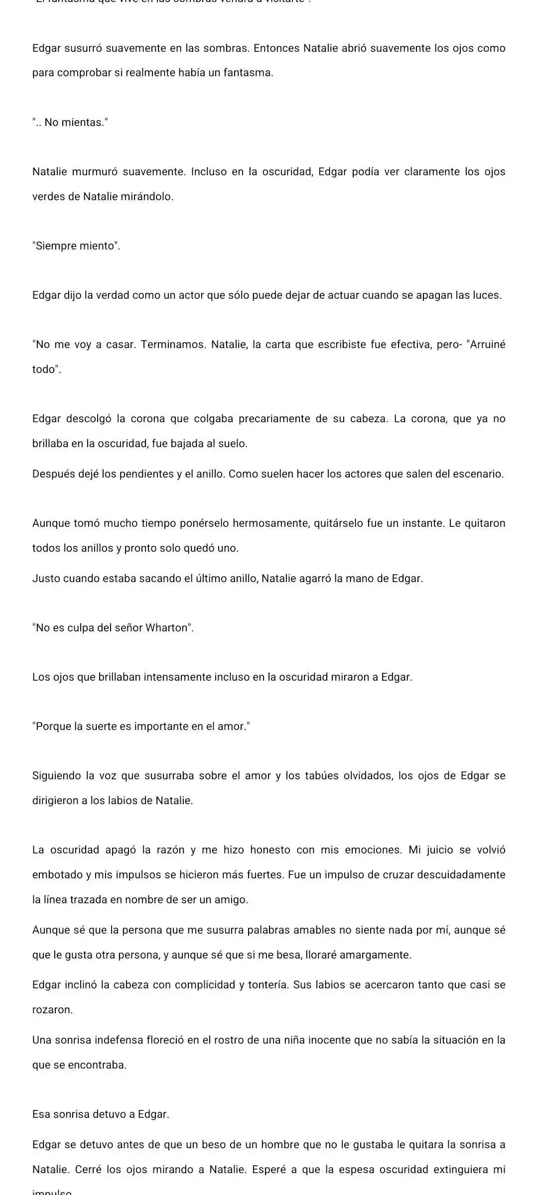 Mi Amor No Correspondido Eres Tu (Novela) - Capítulo 17 - Página 6 - LectorTMOo