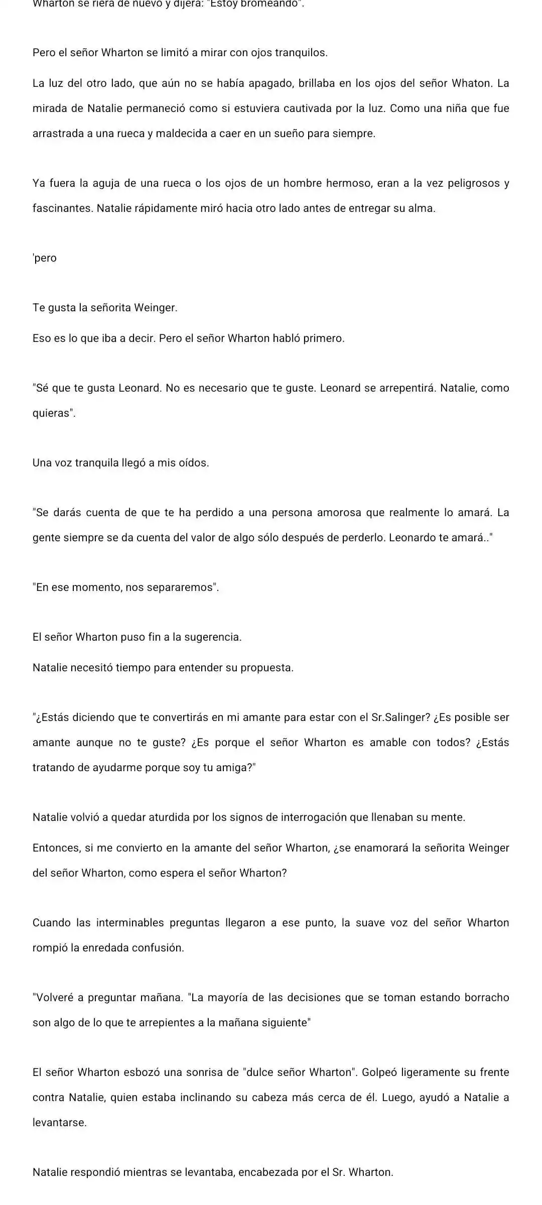 Mi Amor No Correspondido Eres Tu (Novela) - Capítulo 18 - Página 4 - LectorTMOo