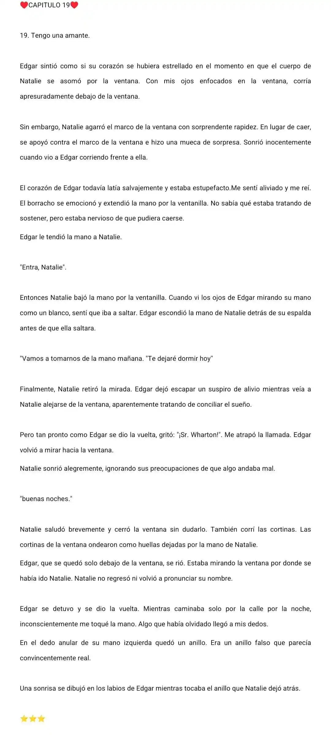 Mi Amor No Correspondido Eres Tu (Novela) - Capítulo 19 - Página 1 - LectorTMOo