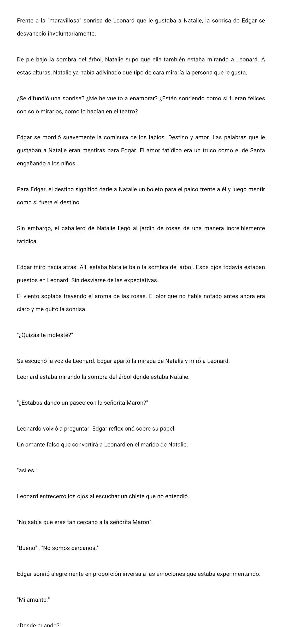 Mi Amor No Correspondido Eres Tu (Novela) - Capítulo 22 - Página 3 - LectorTMOo