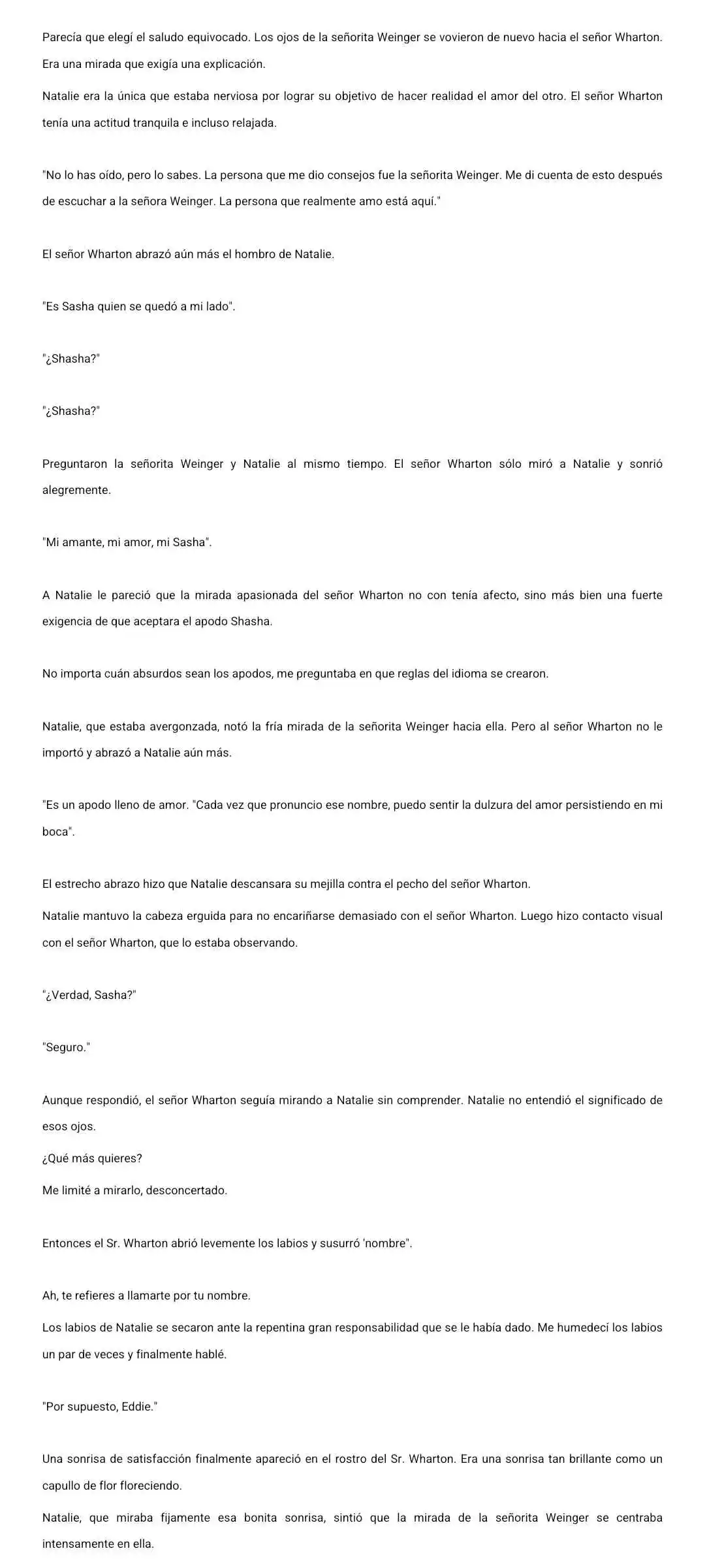 Mi Amor No Correspondido Eres Tu (Novela) - Capítulo 24 - Página 6 - LectorTMOo