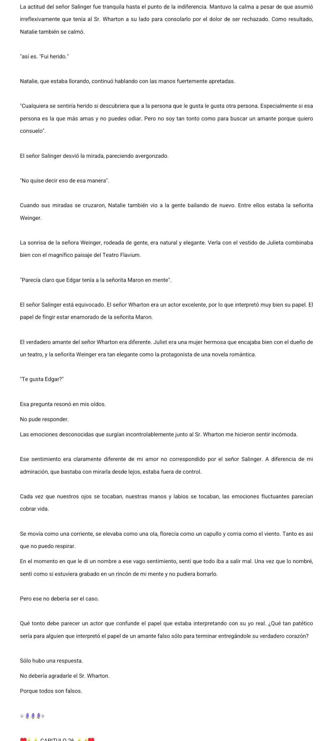 Mi Amor No Correspondido Eres Tu (Novela) - Capítulo 25 - Página 6 - LectorTMOo