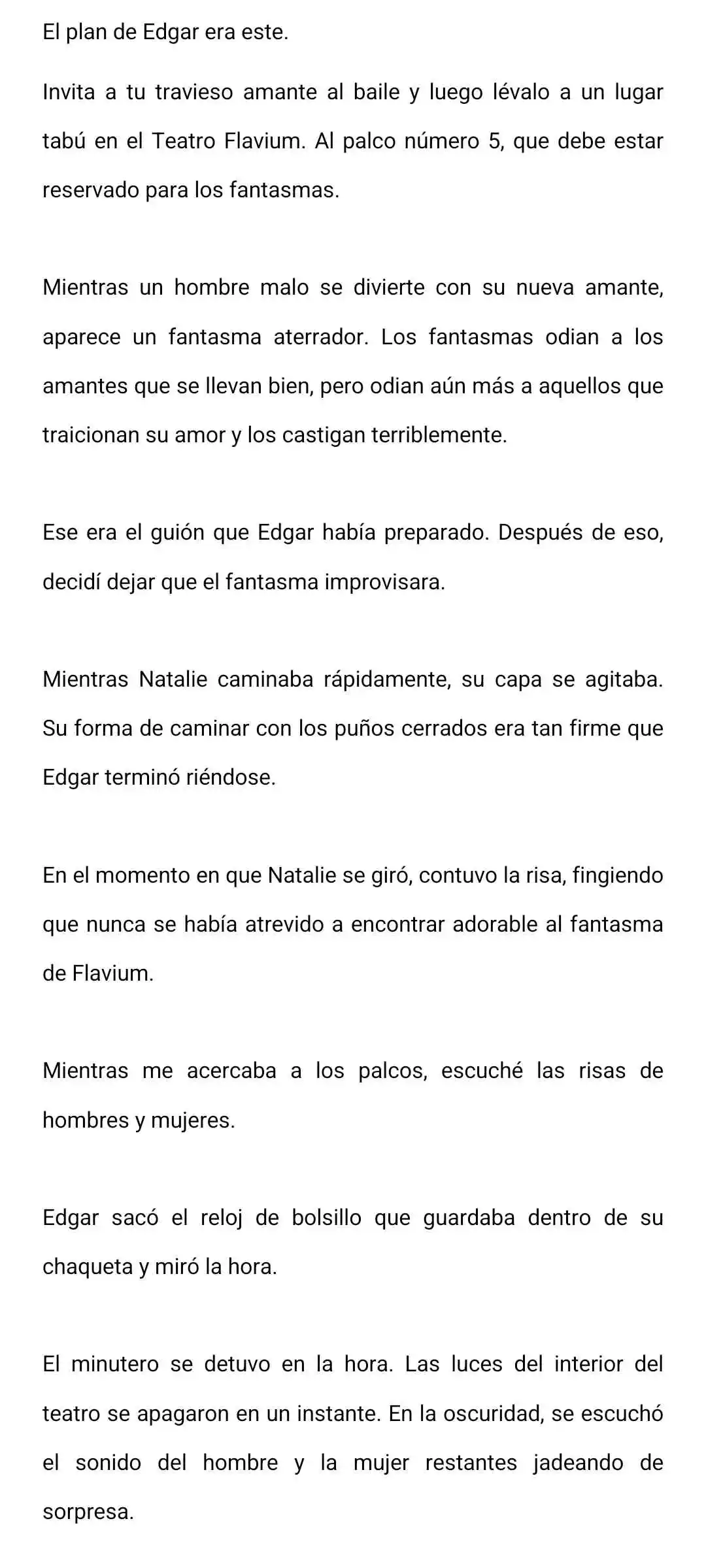 Mi Amor No Correspondido Eres Tu (Novela) - Capítulo 26 - Página 5 - LectorTMOo