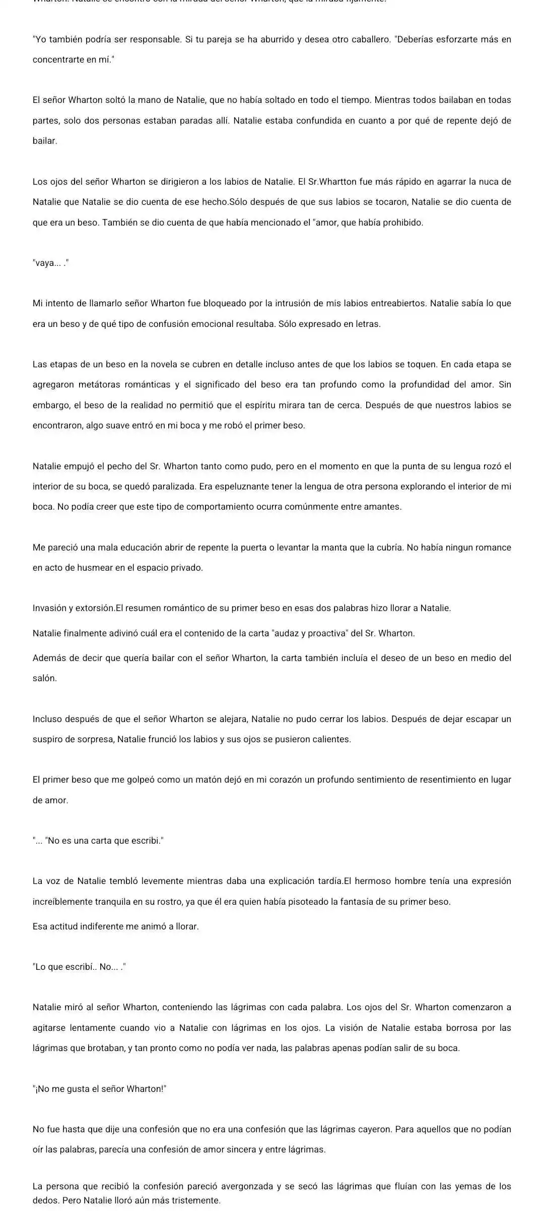 Mi Amor No Correspondido Eres Tu (Novela) - Capítulo 3 - Página 4 - LectorTMOo
