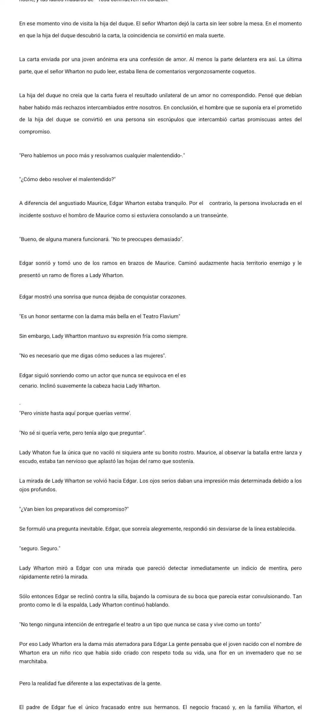 Mi Amor No Correspondido Eres Tu (Novela) - Capítulo 4 - Página 4 - LectorTMOo