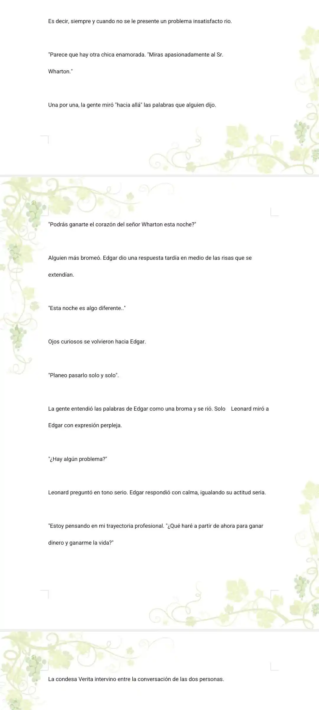 Mi Amor No Correspondido Eres Tu (Novela) - Capítulo 5 - Página 6 - LectorTMOo