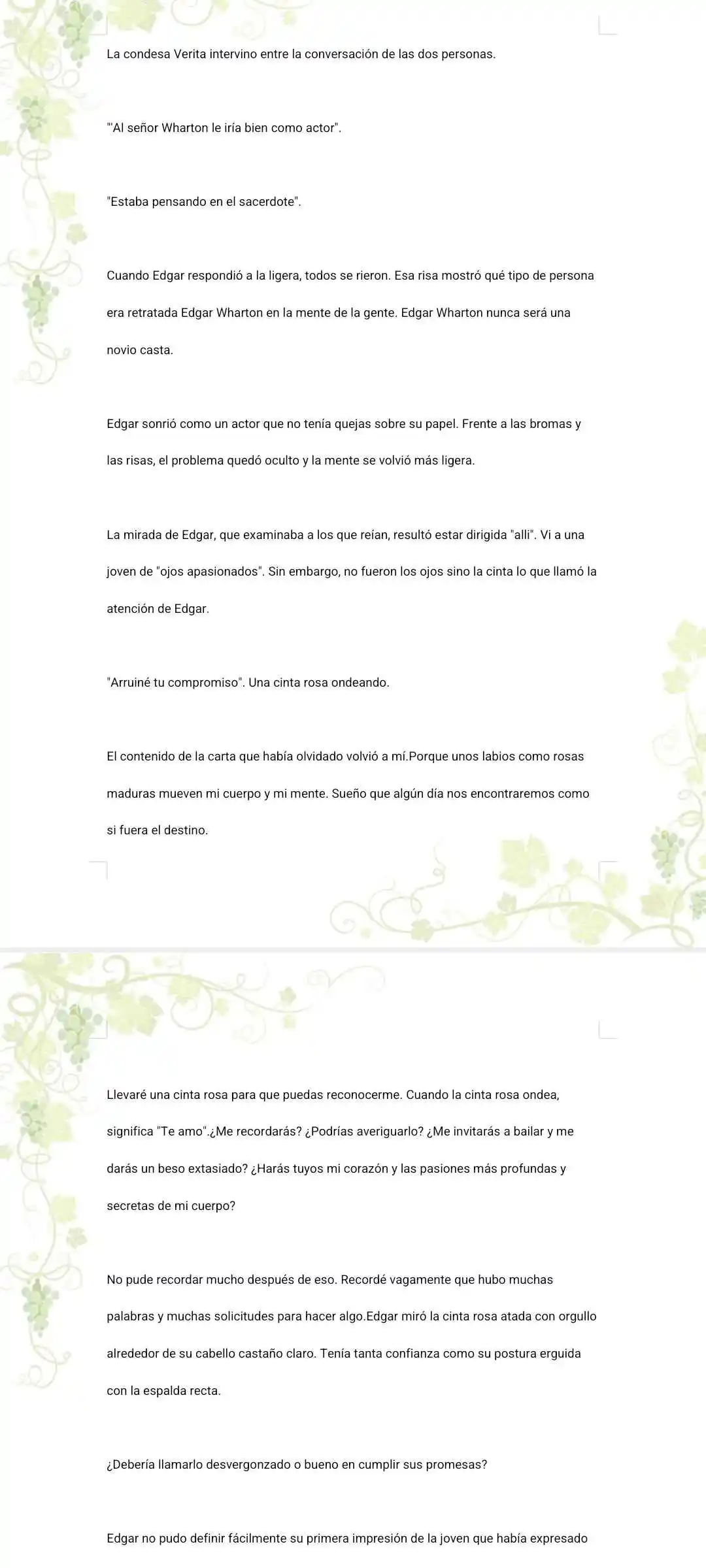 Mi Amor No Correspondido Eres Tu (Novela) - Capítulo 5 - Página 7 - LectorTMOo