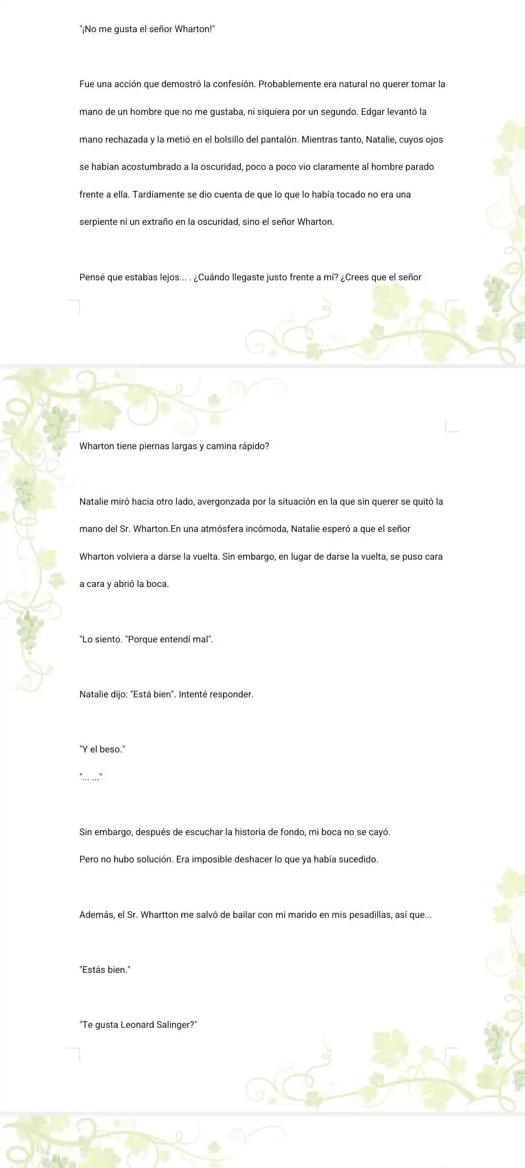 Mi Amor No Correspondido Eres Tu (Novela) - Capítulo 6 - Página 3 - LectorTMOo
