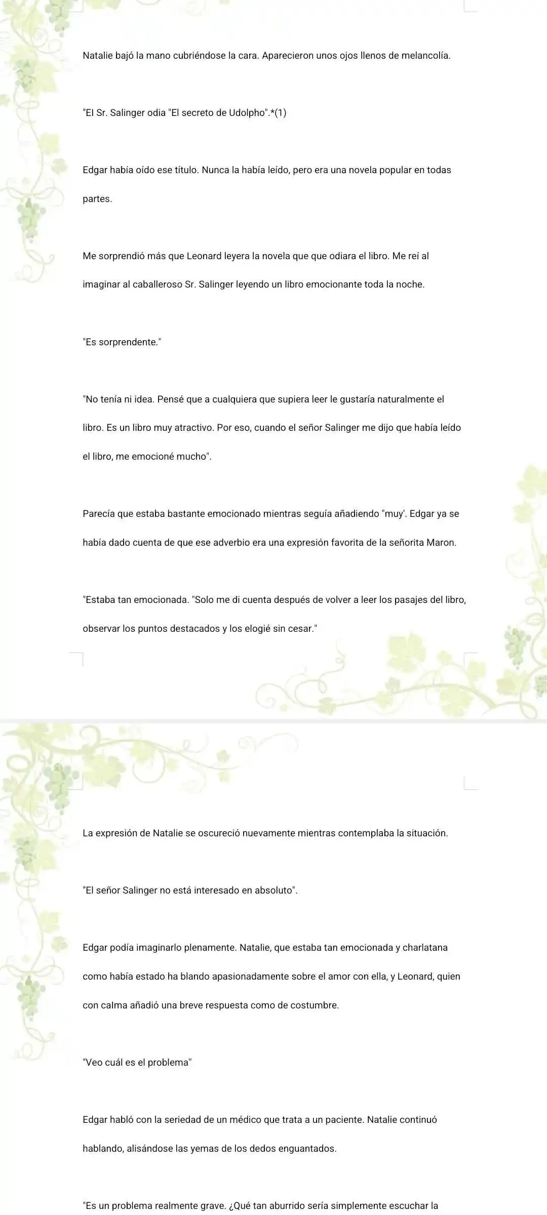 Mi Amor No Correspondido Eres Tu (Novela) - Capítulo 9 - Página 6 - LectorTMOo