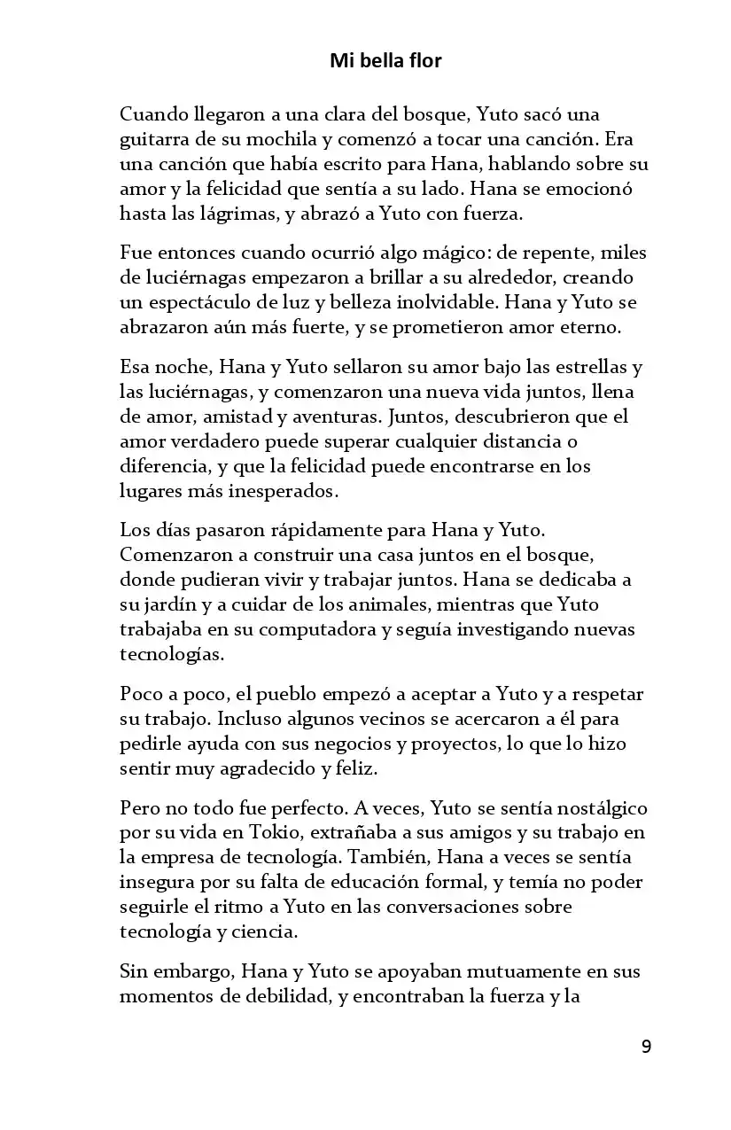 Mi Bella Flor (Novela) - Capítulo 1 - Página 3 - LectorTMOo