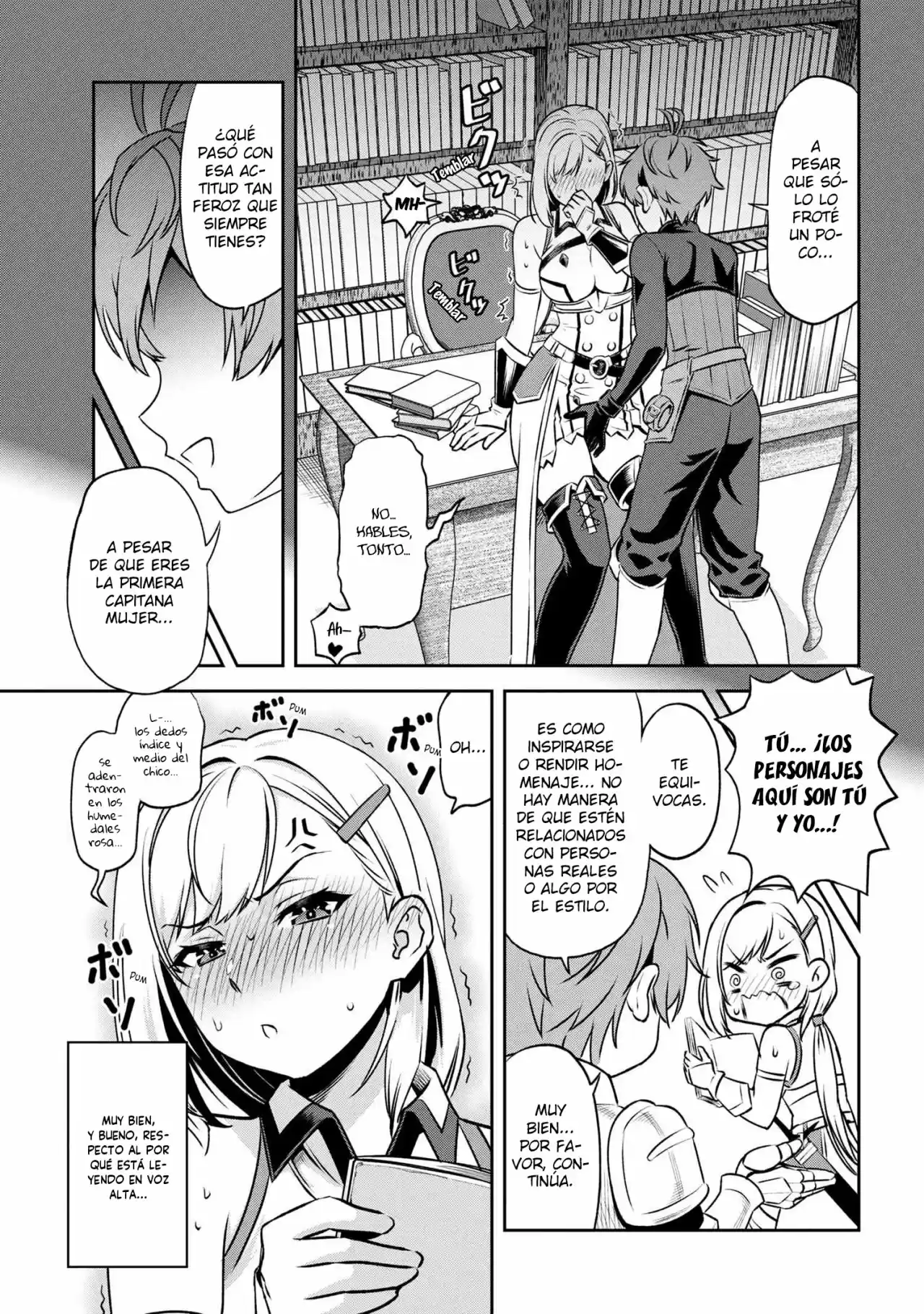 Mi Capitana Caballero, Que Es Mayor, Actúa Tierna Sólo Conmigo. - Capítulo 4.20 - Página 9 - LectorTMOo