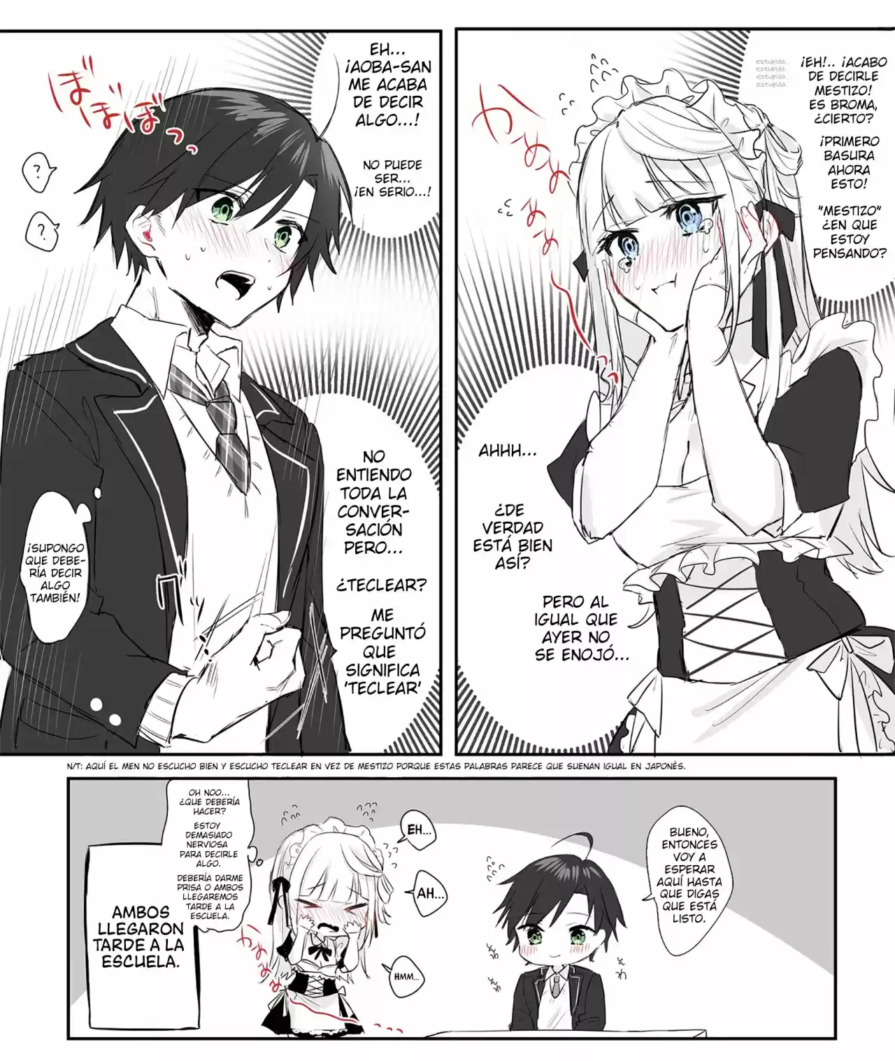 Mi Compañera De Clase Tanaka-san Da Miedo - Capítulo 1.20 - Página 4 - LectorTMOo