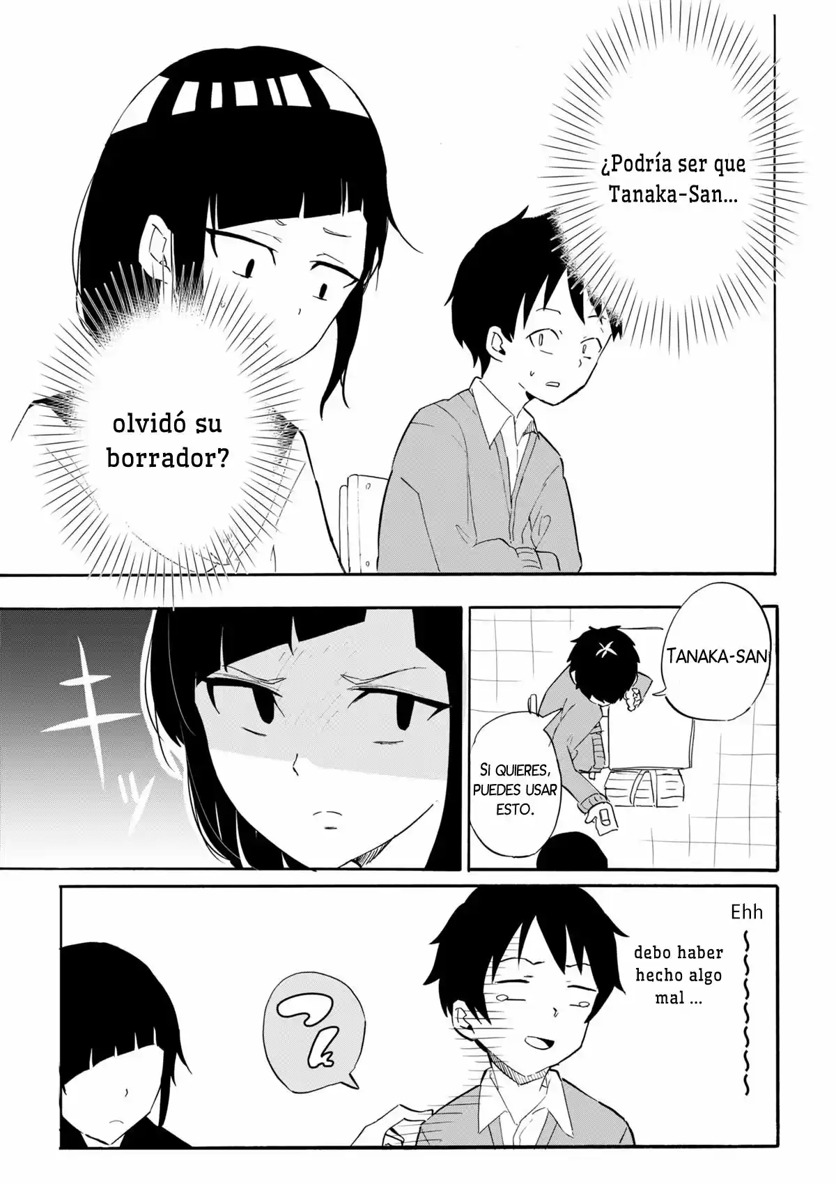 Mi Compañera De Clase Tanaka-san Da Miedo - Capítulo 1 - Página 4 - LectorTMOo