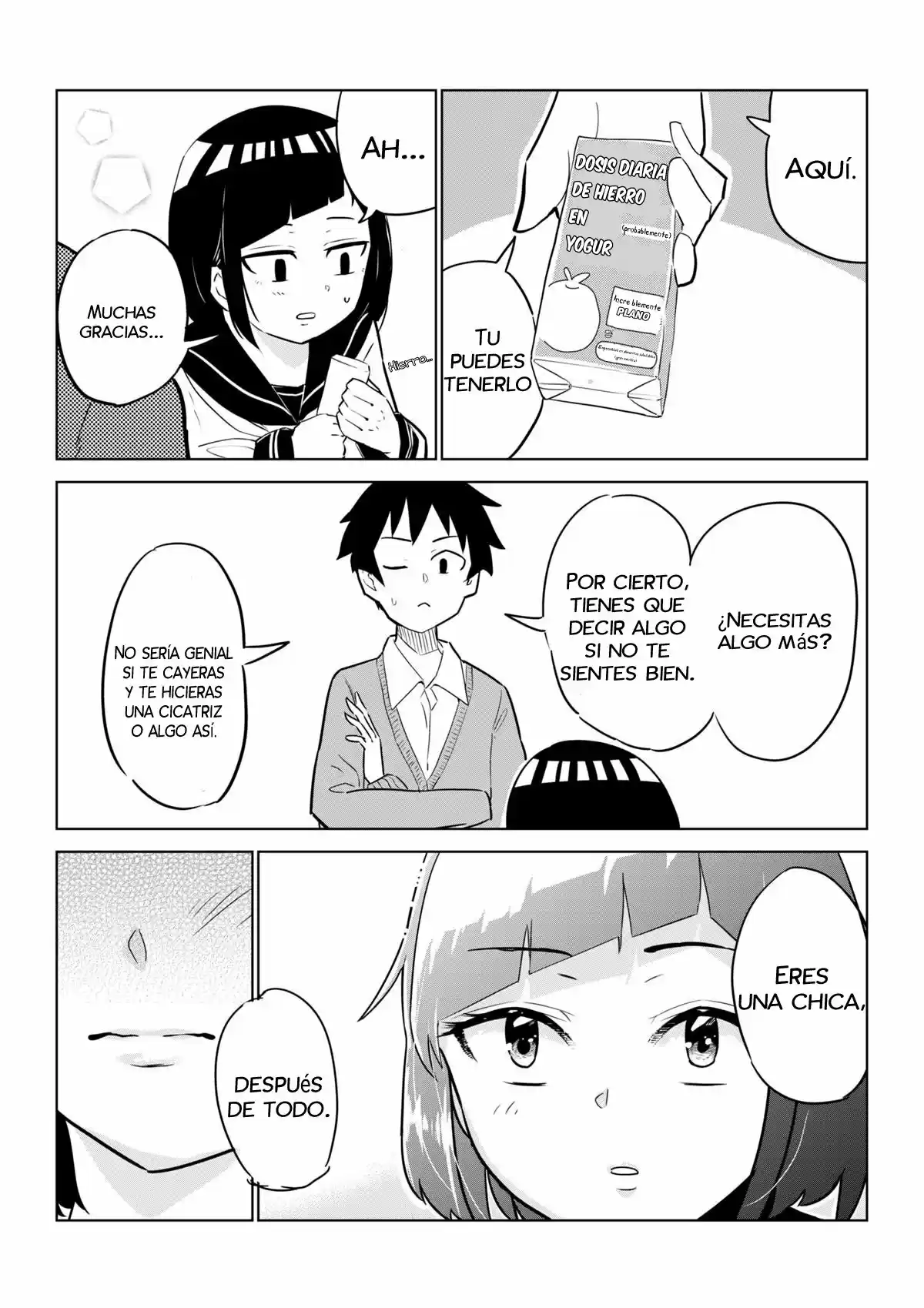 Mi Compañera De Clase Tanaka-san Da Miedo - Capítulo 3 - Página 4 - LectorTMOo