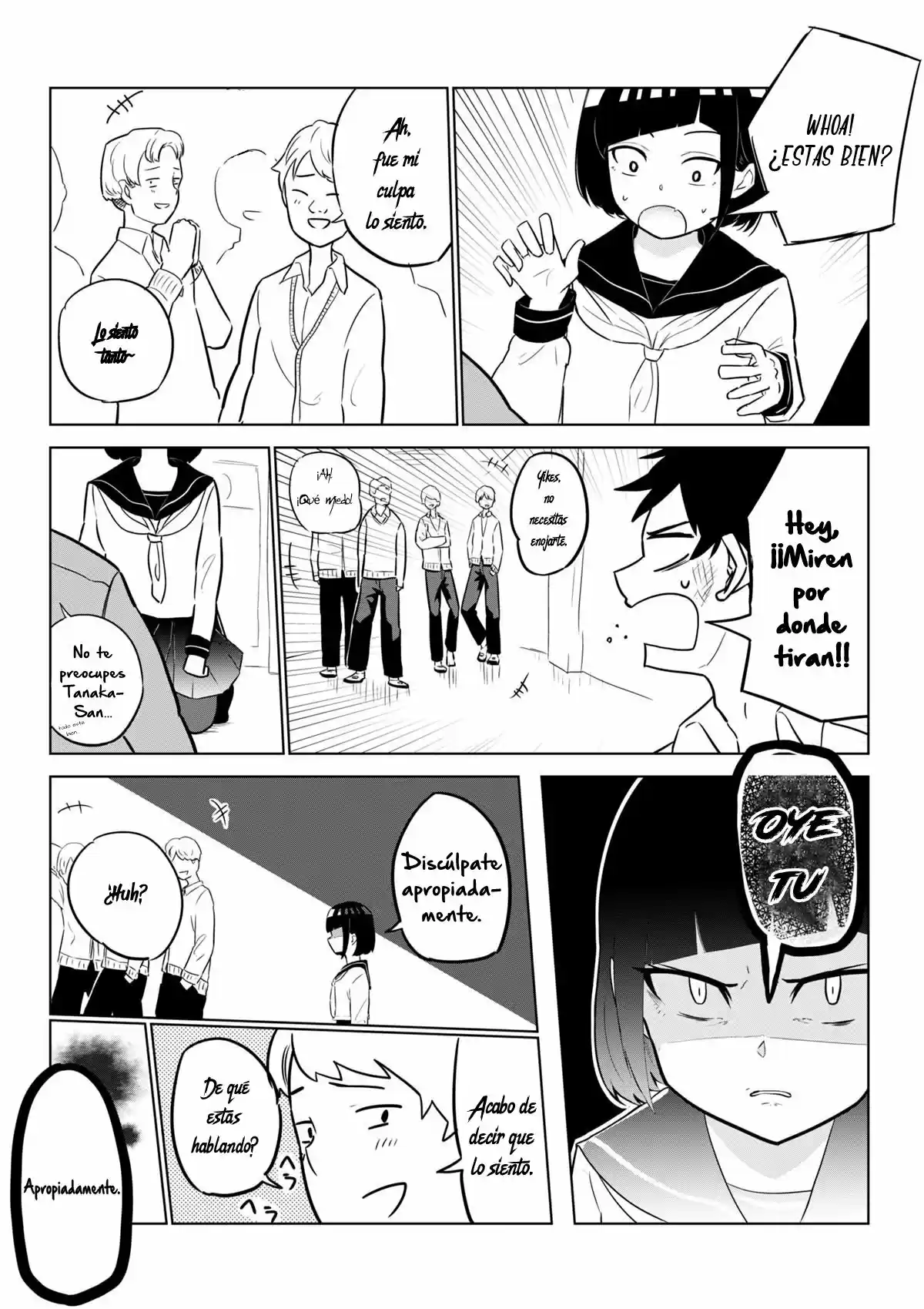 Mi Compañera De Clase Tanaka-san Da Miedo - Capítulo 4 - Página 4 - LectorTMOo