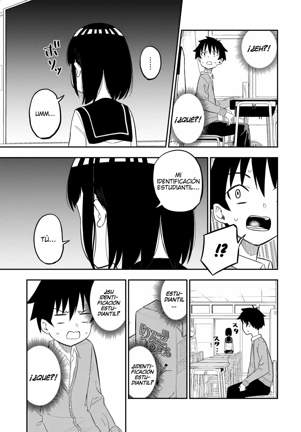 Mi Compañera De Clase Tanaka-san Es Súper Aterradora - Capítulo 1 - Página 8 - LectorTMOo