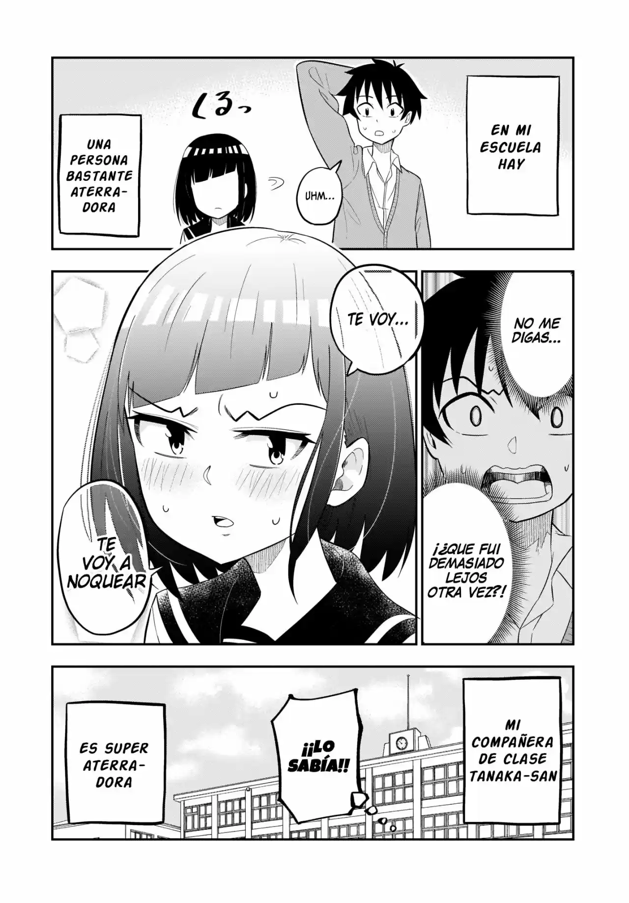 Mi Compañera De Clase Tanaka-san Es Súper Aterradora - Capítulo 1 - Página 15 - LectorTMOo