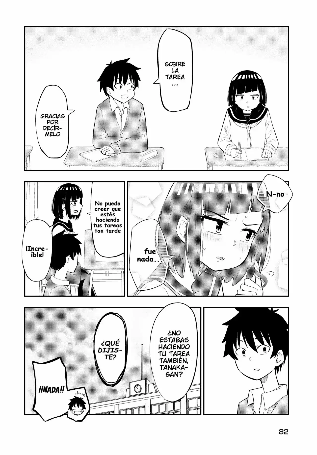 Mi Compañera De Clase Tanaka-san Es Súper Aterradora - Capítulo 6 - Página 5 - LectorTMOo