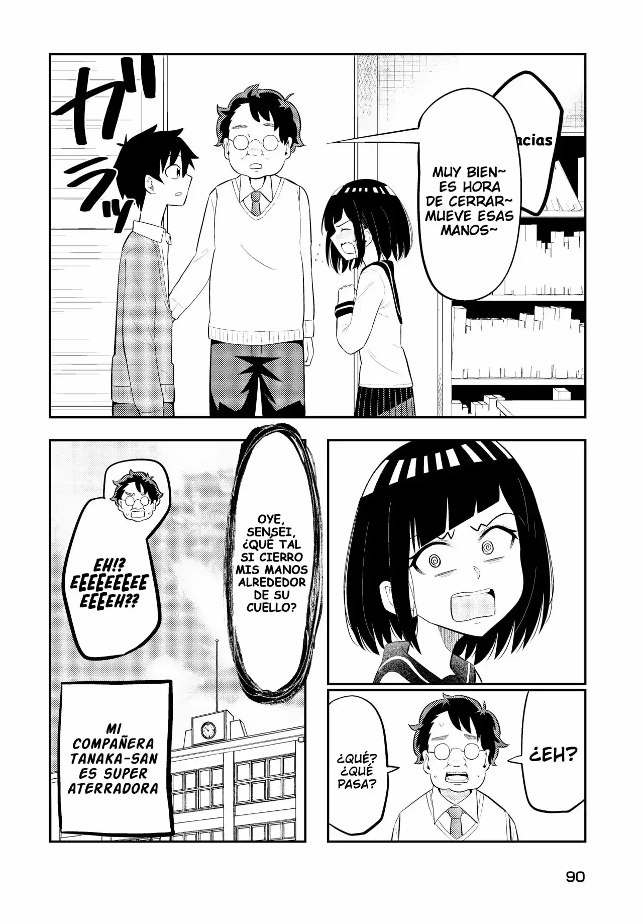 Mi Compañera De Clase Tanaka-san Es Súper Aterradora - Capítulo 8 - Página 5 - LectorTMOo