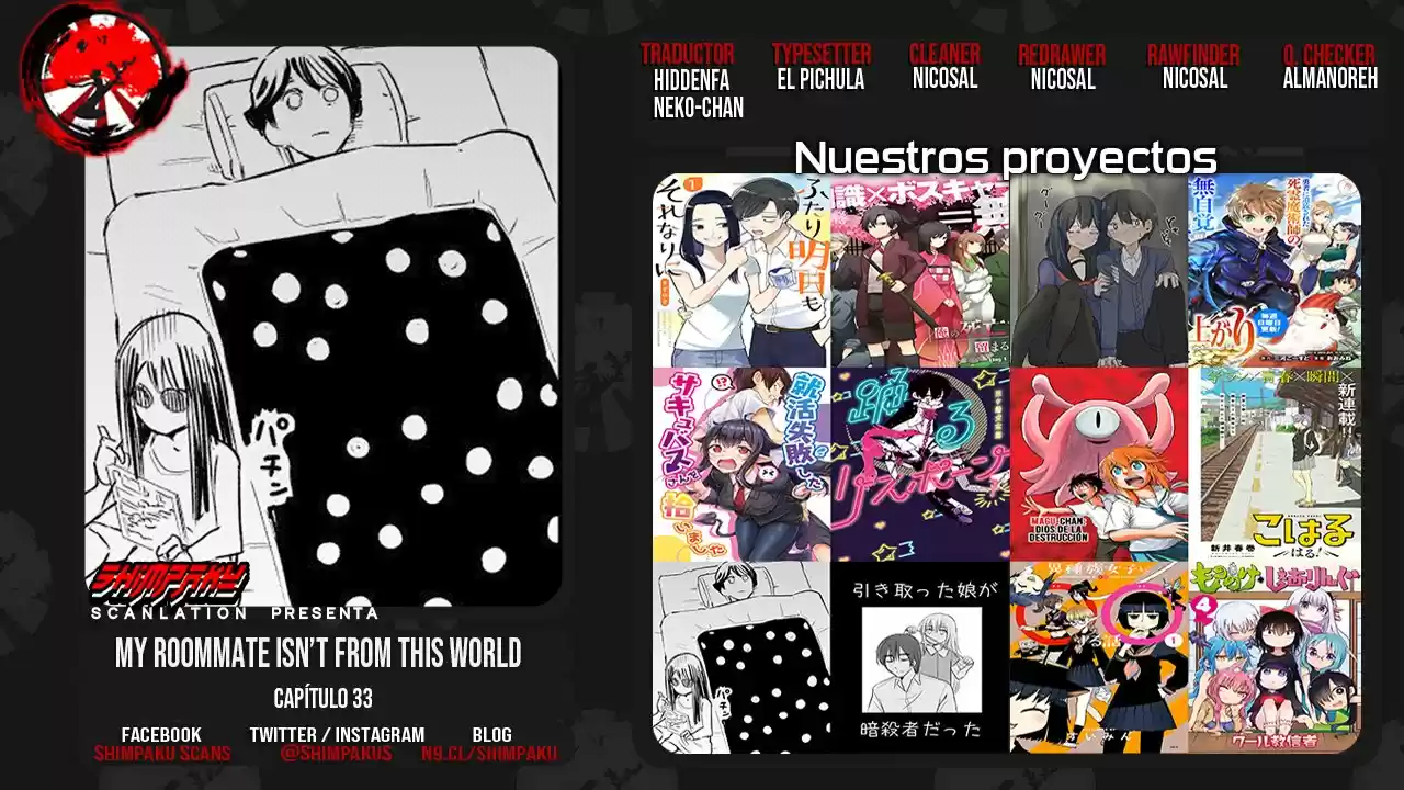 Mi Compañera De Cuarto No Es De Este Mundo - Capítulo 33 - Página 3 - LectorTMOo