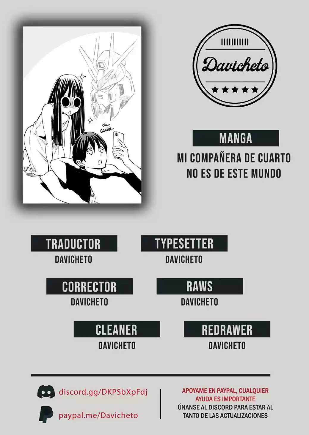 Mi Compañera De Cuarto No Es De Este Mundo - Capítulo 61 - Página 3 - LectorTMOo