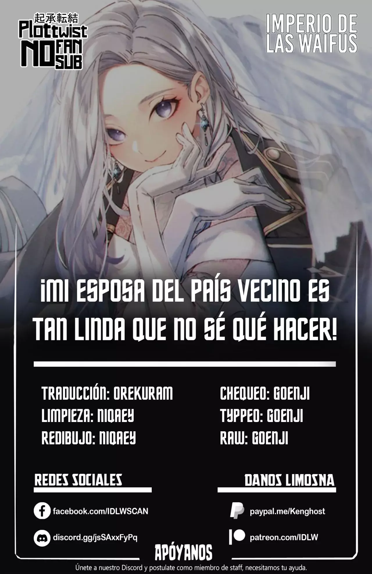 ¡Mi Esposa Del País Vecino Es Tan Linda Que No Sé Qué Hacer! - Capítulo 13 - Página 1 - LectorTMOo
