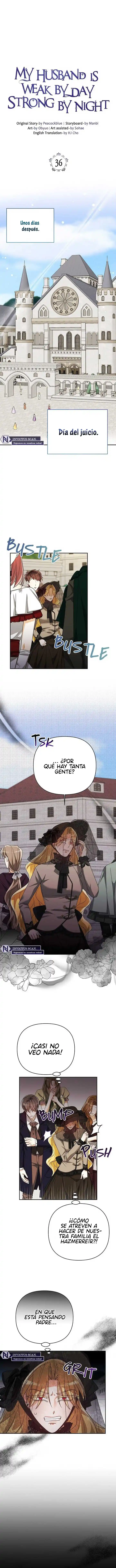 Mi Esposo Es Débil De Día, Fuerte De Noche - Capítulo 36 - Página 2 - LectorTMOo