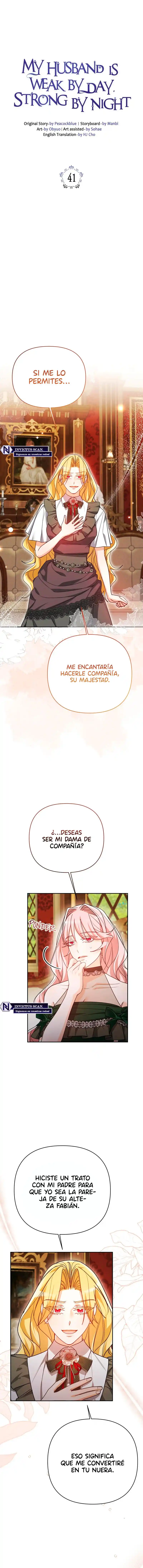 Mi Esposo Es Débil De Día, Fuerte De Noche - Capítulo 41 - Página 2 - LectorTMOo