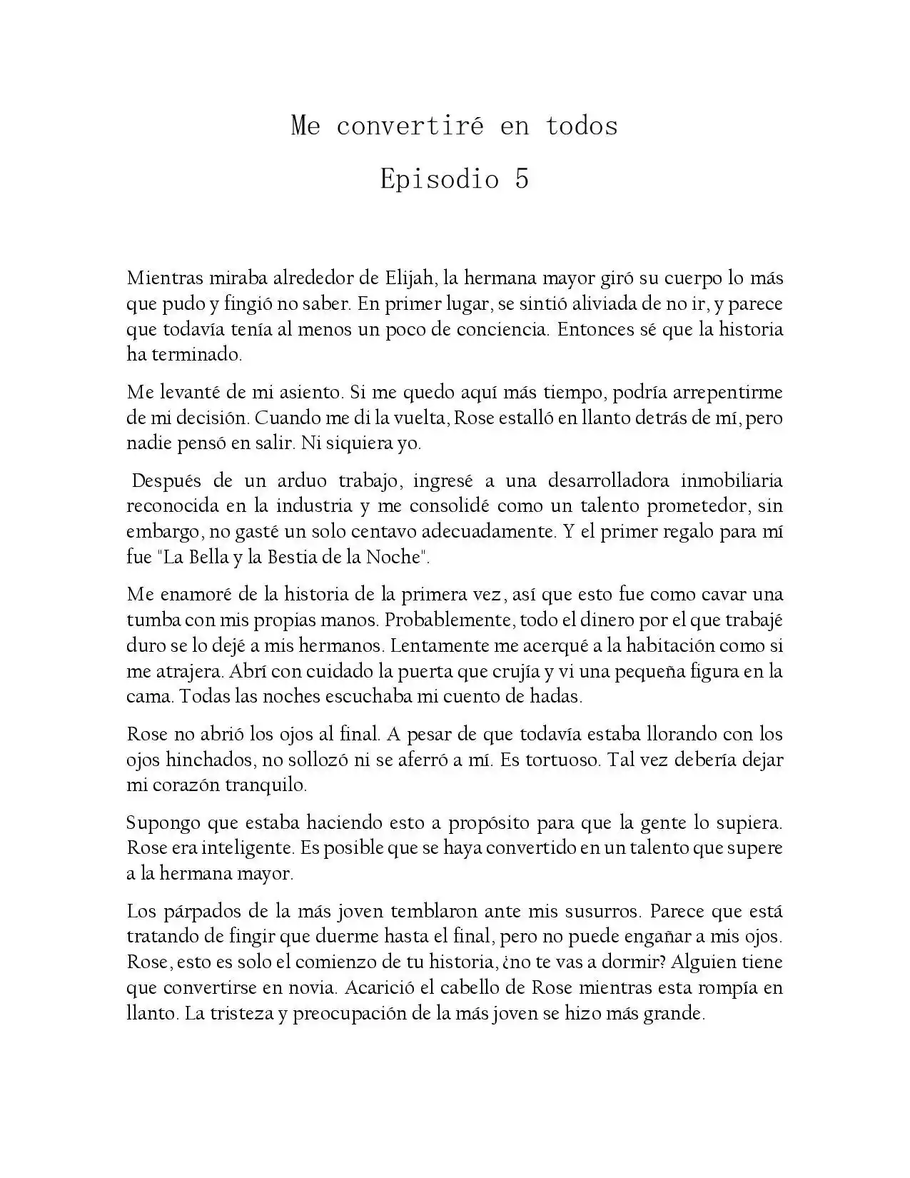 Mi Esposo Es Tan Lindo Que Es Un Problema (Novela) - Capítulo 4 - Página 1 - LectorTMOo
