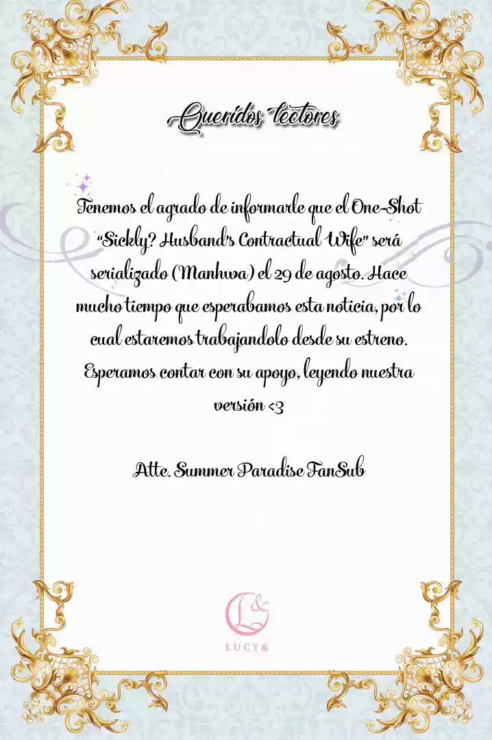 ¿Mi Esposo Esta Enfermo? Soy Su Esposa Por Contrato. - Capítulo  - Página 14 - LectorTMOo