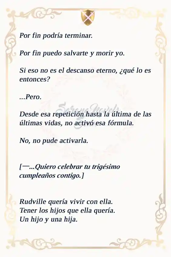 MI ESPOSO OCULTÓ SU REGRESIÓN, ASÍ QUE YO TAMBIÉN LA OCULTÉ (NOVELA) (Novela) - Capítulo 119 - Página 21 - LectorTMOo