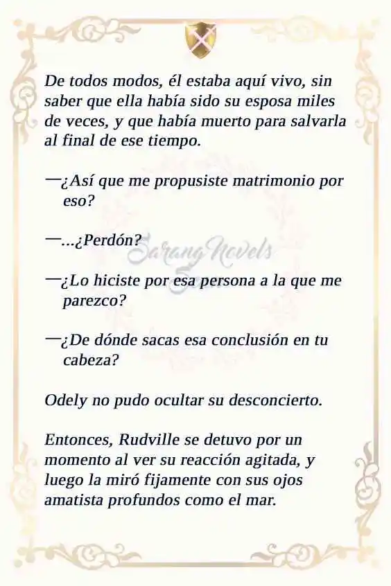 MI ESPOSO OCULTÓ SU REGRESIÓN, ASÍ QUE YO TAMBIÉN LA OCULTÉ (NOVELA) (Novela) capítulo 27 página 6