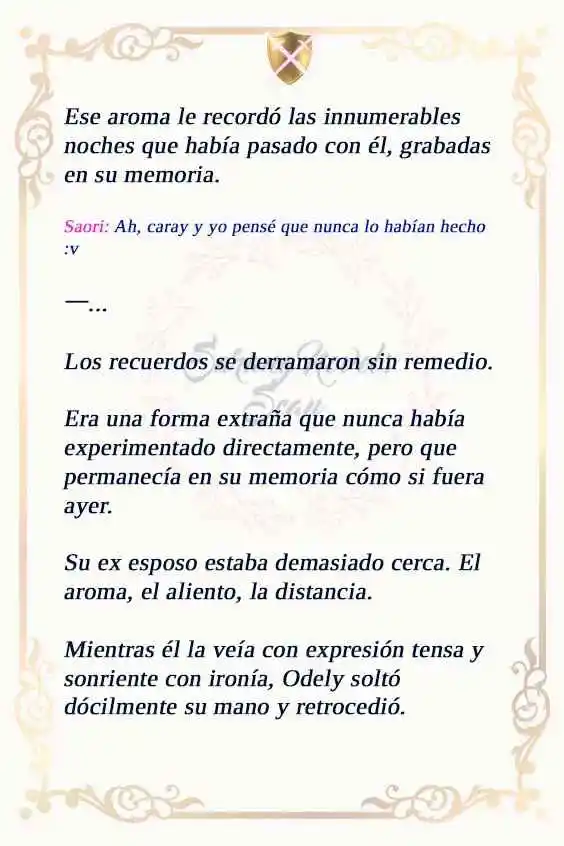 MI ESPOSO OCULTÓ SU REGRESIÓN, ASÍ QUE YO TAMBIÉN LA OCULTÉ (NOVELA) (Novela) capítulo 27 página 8