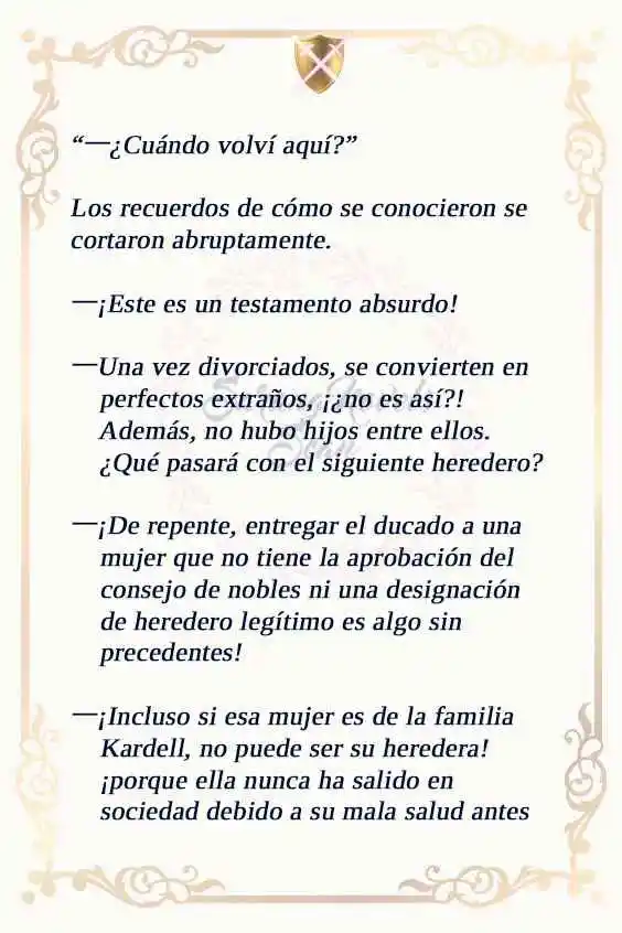 MI ESPOSO OCULTÓ SU REGRESIÓN, ASÍ QUE YO TAMBIÉN LA OCULTÉ (NOVELA) (Novela) - Capítulo 3 - Página 12 - LectorTMOo